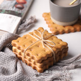 Brew Craft Biscuit-Themed Wooden Coasters.