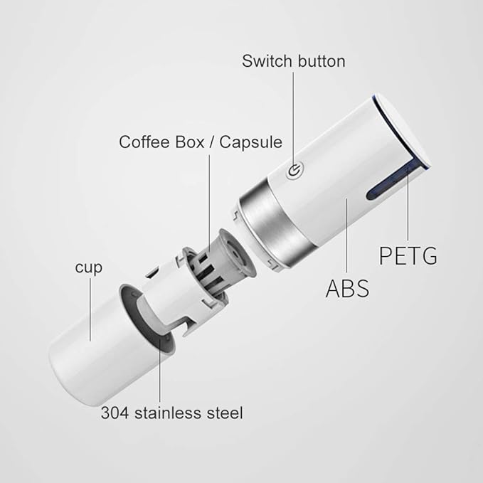 Brew Craft Portable Fully Automatic Capsule Coffee Machine