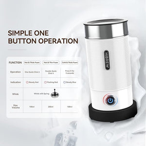 Brew Craft Automatic Milk Frother-Hot or Cold