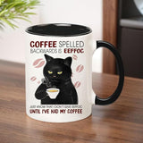 Cat-Themed Ceramic Coffee Mug