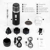 Brew Craft Capsule Portable Automatic Espresso Coffee Machine