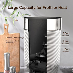 Brew Craft Automatic Milk Frother-Hot or Cold