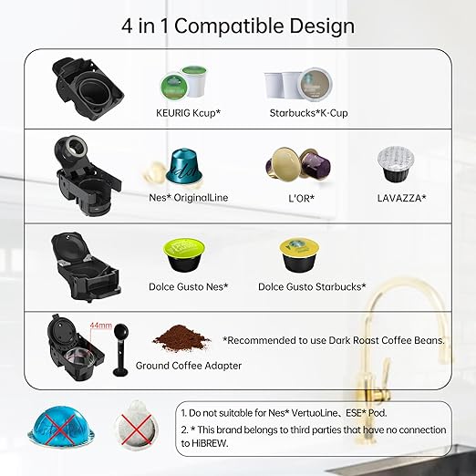 Brew Craft Capsule Coffee Machine