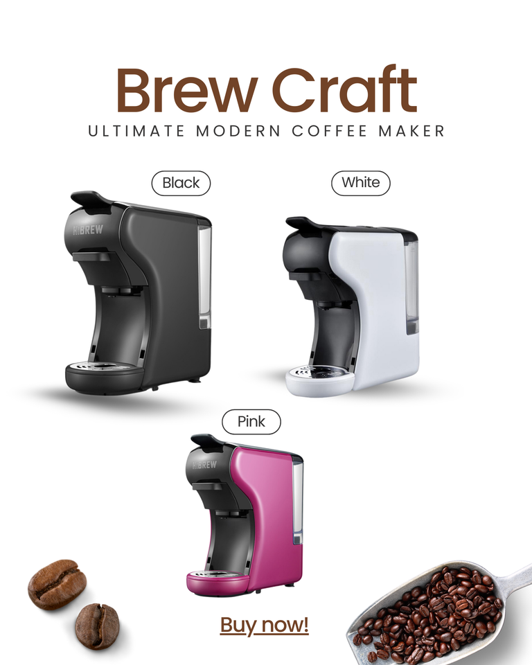 Brew Craft Capsule Coffee Machine