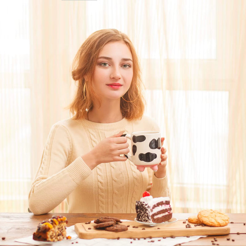 Ceramic Cow Mug