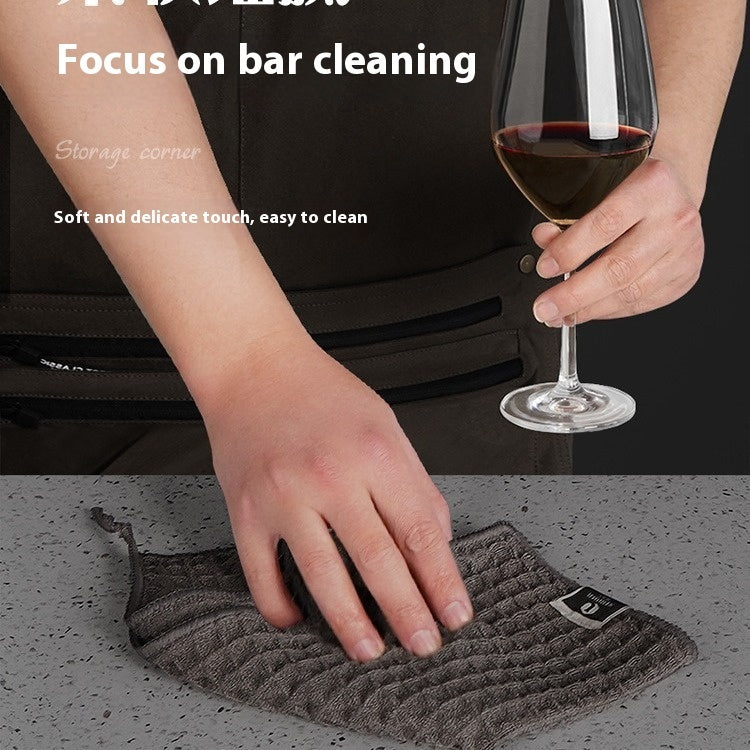 Microfiber Coffee Cleaning Household Towels