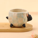 Handmade Bulldog Coffee Cup