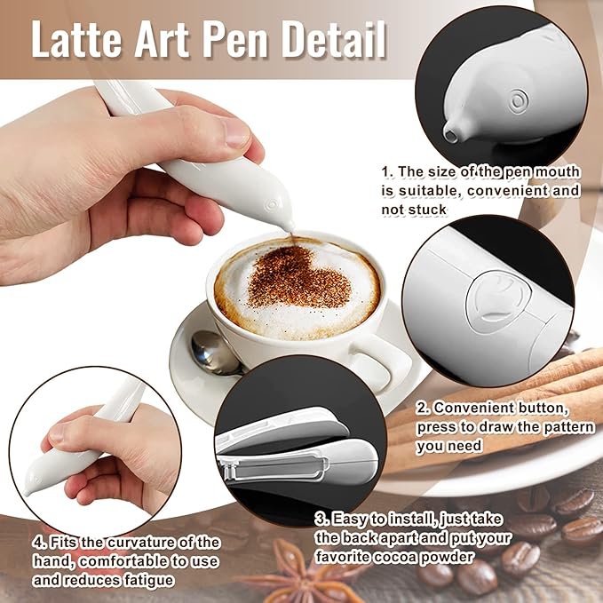 Electronic Coffee Art Pen