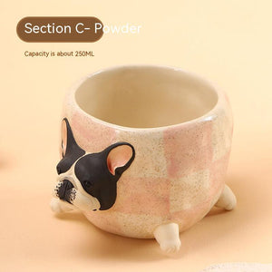Handmade Bulldog Coffee Cup