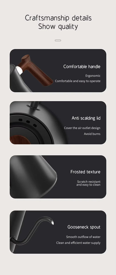 Gooseneck Constant Temperature Kettle Electric Kettle